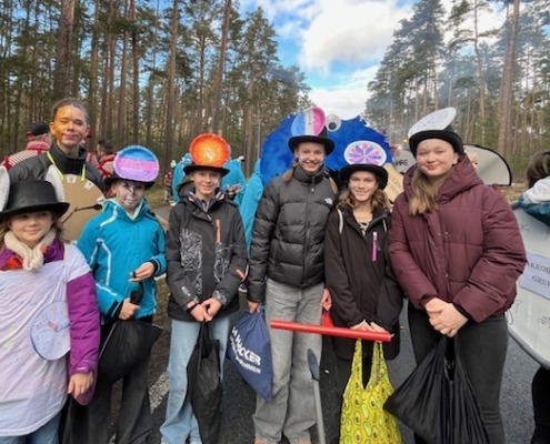 Faschingszug Akrobatik 1