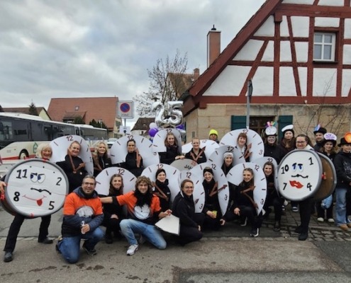 Gruppenbild Faschingszug